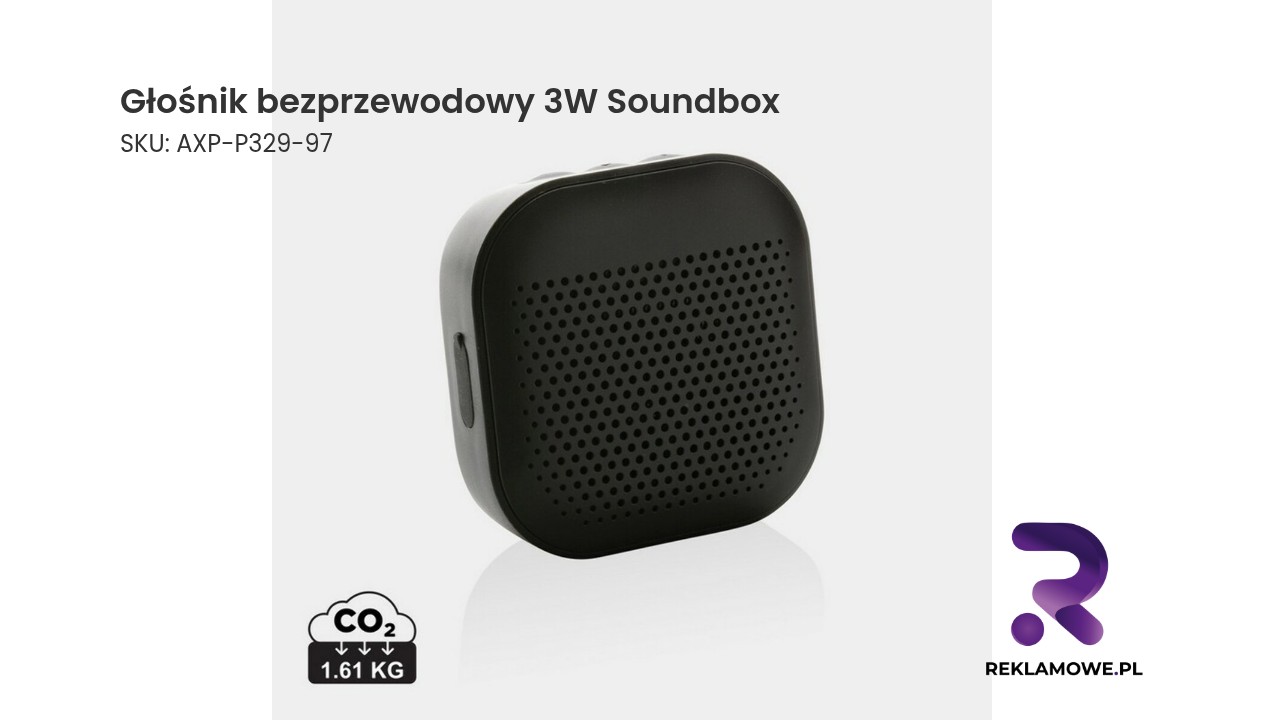 Głośnik bezprzewodowy 3W Soundbox