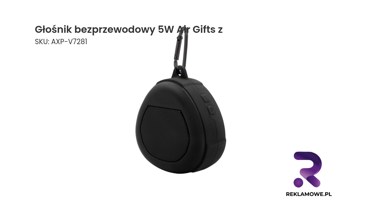 Głośnik bezprzewodowy 5W Air Gifts z – przenośny głośnik bezprzewodowy