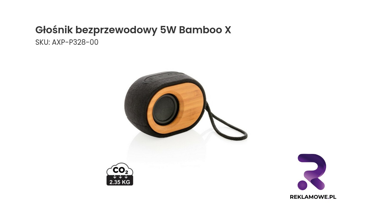 Głośnik bezprzewodowy 5W z bambusa Bamboo X