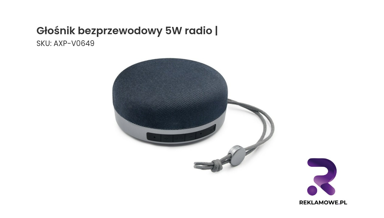 Głośnik bezprzewodowy 5W z radiem