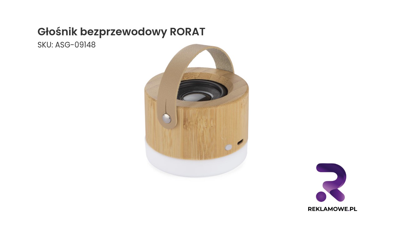 Głośnik bezprzewodowy RORAT – przenośny głośnik Bluetooth