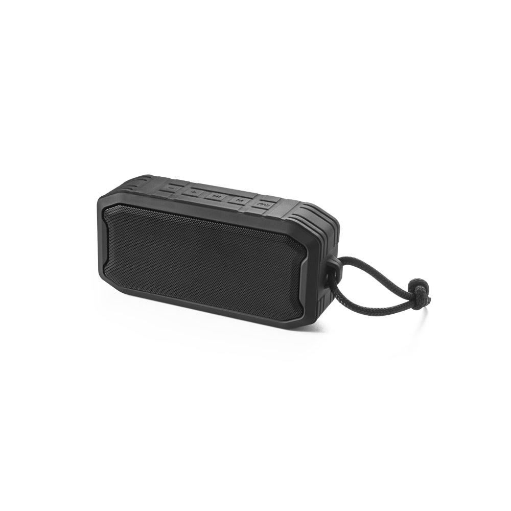 SHEERAN. Przenośny głośnik 10 W z IPX7 i 9-godzinną żywotnością baterii na 100% rABS 97140_set