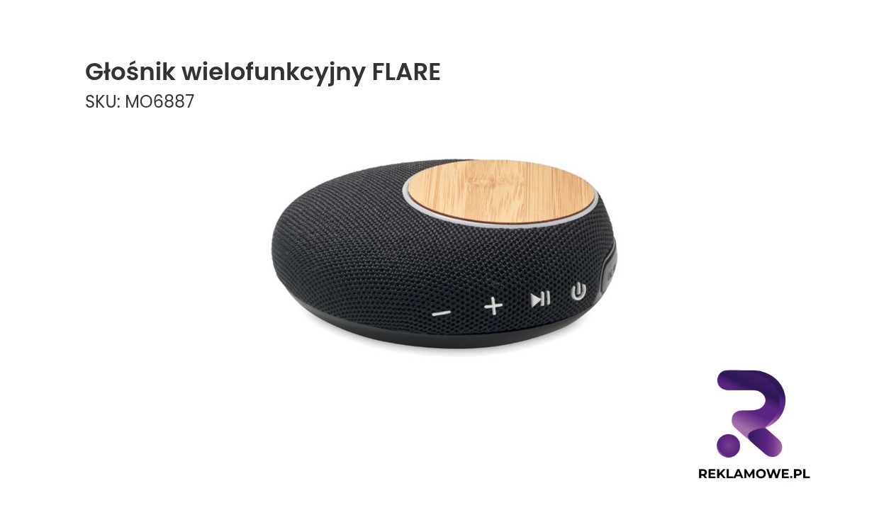 Głośnik wielofunkcyjny FLARE z nowoczesnym designem