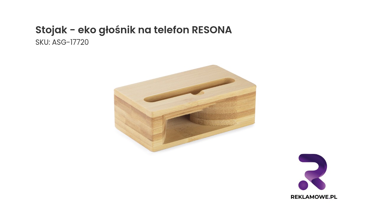 Stojak eko głośnik na telefon